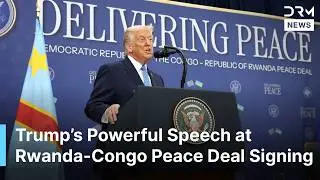 FULL SPEECH: Trump Celebrates Historic Rwanda-Congo Peace Deal: &ldquo;They&rsquo;re Going to Prosper&rdquo; | AC1G