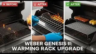 Weber Genesis II: Install Stainless Steel Warming Rack (Step-by-Step DIY)