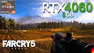 Far Cry 5 | RTX 4060 8GB + Ryzen 5 5500 ( 1080p/1440p Ultra settings )