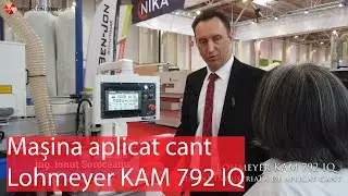Mașina de aplicat cant Lohmeyer KAM 792 IQ