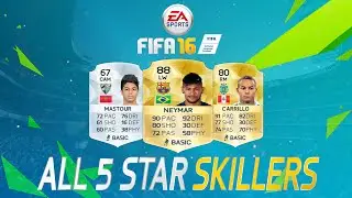 FIFA 16 - All 5 Star Skillers