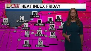 First Alert Weather: Another heat wave to impact us this weekend