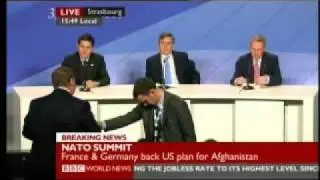 NATO Summit 8 of 9 - BBC World News Reports 2009