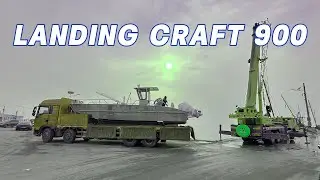 9M 30FT Functional Aluminum Working Boat Landing Craft