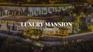 Luxury Mansion on the hill of Cannes with FPV Drone - Riviera Luxury Rentals