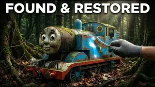 ASMR Car Restoration! I Found a Forgotten Thomas Engine Buried in the Forest | Full Rebuild