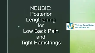Neubie Posterior Lengthening Protocol for Low Back Pain