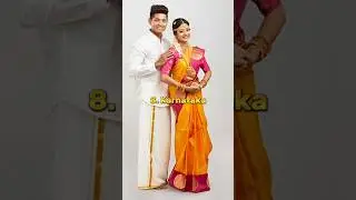 Top 10 Traditional Dress From Different States In India 🇮🇳 #shorts