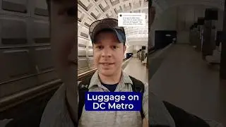 Can Travelers Ride DC Metro with Luggage?