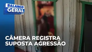 C&acirc;mera registra suposta agress&atilde;o contra idosa em Maring&aacute;; fam&iacute;lia registra boletim de ocorr&ecirc;ncia