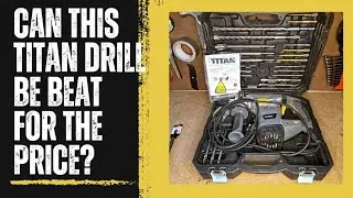 Titan 1500w rotary hammer drill from screwfix review.