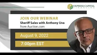 ECF brings you Sheriff Sales with Anthony Uva from Auction.com