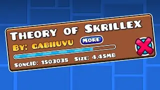 Banned Songs are back: Theory Of Skrillex Song in Newgrounds | Geometry Dash (no c c&oacute;mo titularloXD)