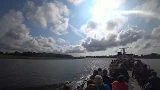 Катание по Венте / Boating on the river Venta, Latvia