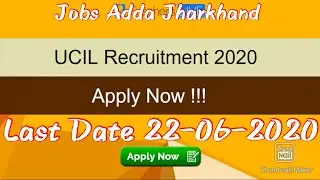 Apprentice Jobs | UCIL Recruitment 2020 |  Matric Vacancy 2020| Mining Mate Jobs 2020