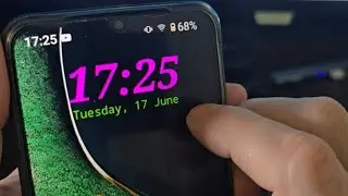 How to change clock color in oppo | How to change clock color on lock screen oppo