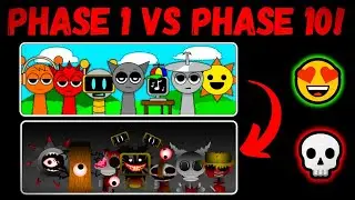 Sprunki&rsquo;s GLOW UP! 😍 Phase 1 vs Phase 10 &ndash; The Ultimate Upgrade! 🔥