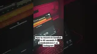 How to Record on Bandlab in Under 2Mins #babyfaceraytypebeat #bandlab