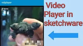 Make a simple video player in sketchware| Play video from path|Lighting Knowledge|