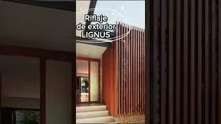 Riflaje exterior, din lemn natural, folosite ca fatada, gard terasa, balcon