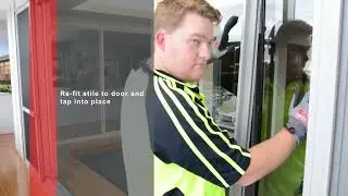 How to Replace the Rollers on a Jason Residential Stacking Door