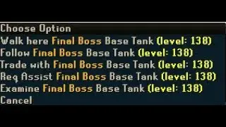 Insane Final Boss