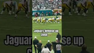 Jacksonville Jaguars second string defense up close 🐆 #jaguars #preseason #NFL #defense #steelers