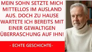 Sohn： „Papa, ich weiß, du hast uns ein Haus gekauft  Aber komm nicht zu Thanksgiving   “