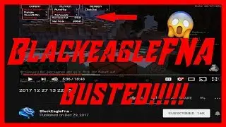 BLACKEAGLEFNA BUSTED?❗️ BEWEISE❗️❗️ VIDEO GEL&Ouml;SCHT❗️❗️ [OMG😲]