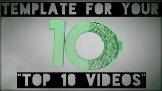 TOP 10 COUNTDOWN VIDEO TEMPLATE FREE (NO EDIT REQUIRED)