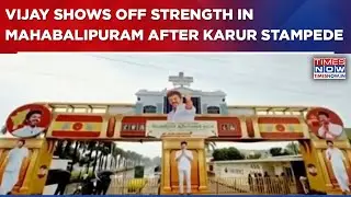TVK Shows Off Strength In Mahabalipuram As Vijay Meets Cadre After CBI Grilling Case Ahead Of Polls