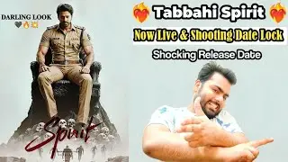 Spirit is Coming 🔥| Shocking BMS Interest | Official Release Date | Ma-Dong Seok | Prabhas
