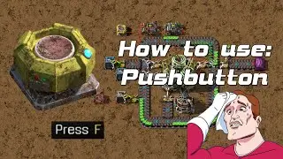How do you use Pushbutton? Factorio Mod Showcase