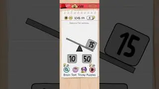 Brain Test Level 371: Balance the Seesaw ⚖️🧠 #shorts