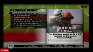 FCS Dynasty (Yr.4) Georgetown (7-1) At. Florida A&M (4-4) Week 11, 2023-24 Season