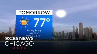 Sunny and warmer Sunday in Chicago