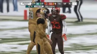 Madden 19:  OBJ with the Browns in the SNOW!!!!!!!!!!!!