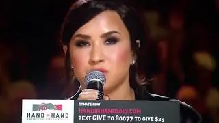 Demi Lovato's Hand In Hand Hurricane Relief Performance FULL 9/12/17