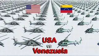 USA 🇺🇸 vs Venezuela 🇻🇪 Military Power 2025 | The Comparison 