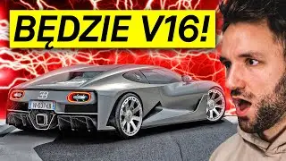 Nowe informacje o NASTĘPCY BUGATTI CHIRONA! - MotoNEWS