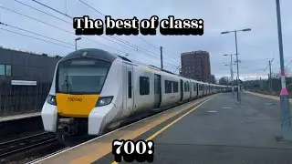 The Best of class 700 ECML/MML #railway #class700