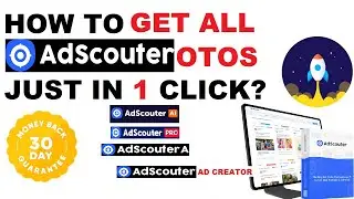 HOW TO GET ALL ADSCOUTER OTOS QUICKLY IN ONE CLICK?
