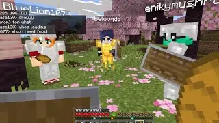 the gang plays minecraft!! (RABBITS, MINING, HEARTBREAK, BETRAYAL, DRAMA!!!)
