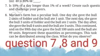 Class -8 Maths Ganita Prakash Part-2 | Ch -1 Fraction In Disguise | Solutions | Page 13|que 6 to 8