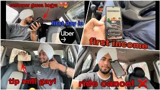 My first day in uber driver / first experience on uber / earning ,profit or loss??&hellip;&hellip;