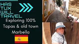 Exploring 100% Tapas & Old Town Marbella 🇪🇸