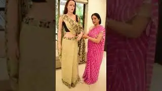 Style No 25 | Open Front Pallu Variation| Kalpana Shah Sari Drapes