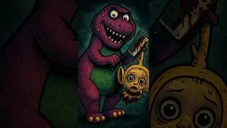 Inquietante&hellip; #barneythedinosaur #miedo #terror #misterio
