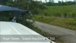 Sol Rally Barbados 2012 - Roger Skeete Subaru Impreza WRC S12
