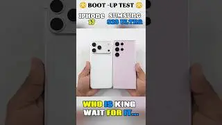 ☠️⚡ IPHONE 17 VS SUMSUNG S23 ULTRA BOOT UP TEST!!